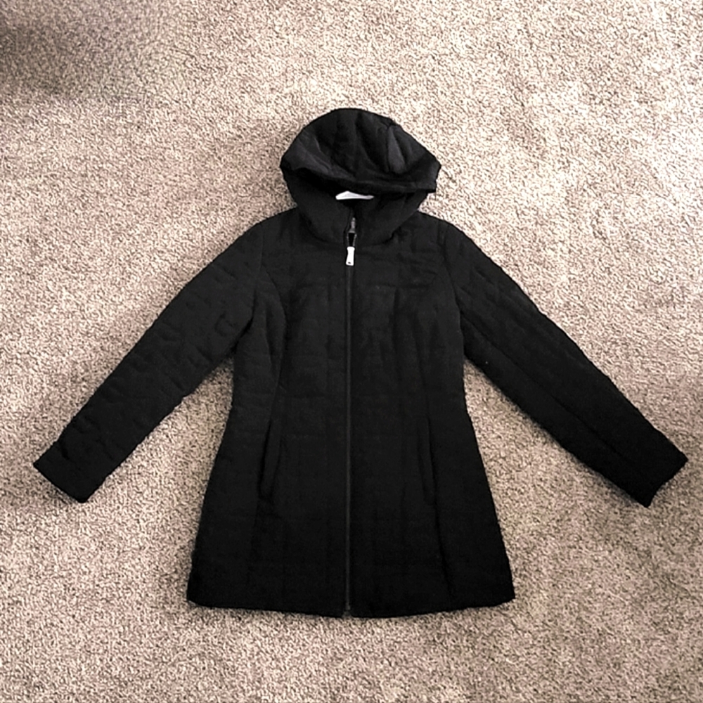 Laundry by Shelli Segal - long quilter puffer coat